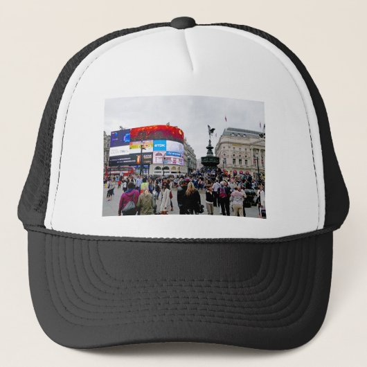 Piccadilly Circus - Berufliches Foto Truckerkappe (Vorderseite)