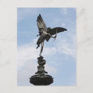 Piccadilly Circus, Eros Postkarte