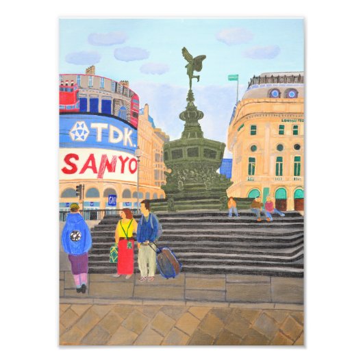 Piccadilly Circus London Fotodruck (Vorne)