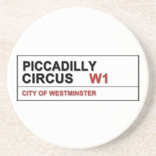 Piccadilly Circus London Getränkeuntersetzer