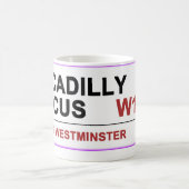 Piccadilly Circus London Kaffeetasse (Mittel)