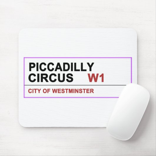 Piccadilly Circus London Mousepad (Mit Mouse)