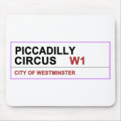 Piccadilly Circus London Mousepad (Vorne)