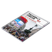 Piccadilly Circus London Notizblock (Linke Seite)