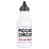 Piccadilly Circus London Trinkflasche (Links)
