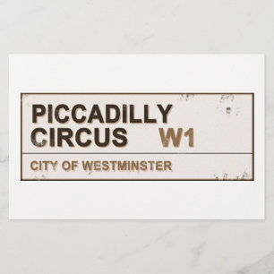 Piccadilly Circus London - Vintag