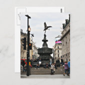 Piccadilly Circus Postkarte (Vorne/Hinten)