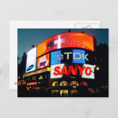 Piccadilly Circus Postkarte (Vorne/Hinten)