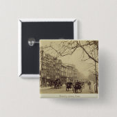 Piccadilly, das Osten, (Sepia-, gegenüberstellt Button (Vorne & Hinten)