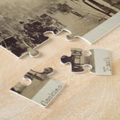 Piccadilly, das Osten, (Sepia-, gegenüberstellt Puzzle (Seite)