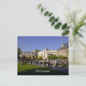 Piccadilly Gardens, Manchester Postkarte (Stehend Vorderseite)