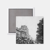 Piccadilly, London Magnet (Vorderseite/Rückseite)