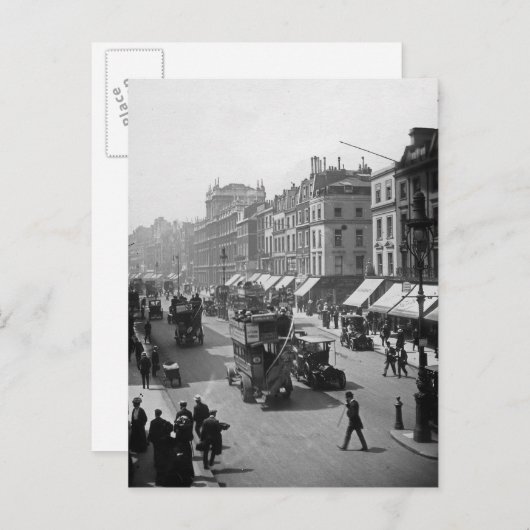 Piccadilly, London Postkarte (Vorne/Hinten)