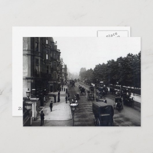 Piccadilly, London Postkarte (Vorne/Hinten)