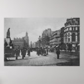 Piccadilly, Manchester, c.1910 Poster (Vorne)