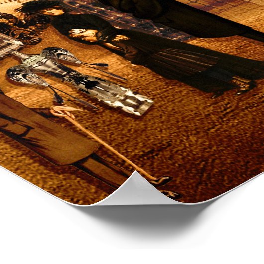 Piccadilly Print Poster (Ecke)