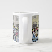 Piccadilly Schnee-Szene Jumbo-Tasse (Rückseite)