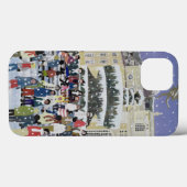 Piccadilly Snow Scene Case-Mate iPhone Hülle (Rückseite (Horizontal))