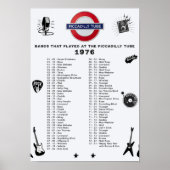 Piccadilly Tube Poster (Vorne)