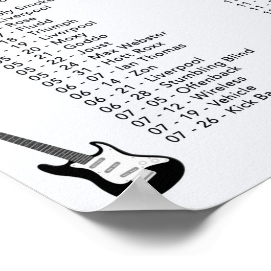 Piccadilly Tube Poster (Ecke)