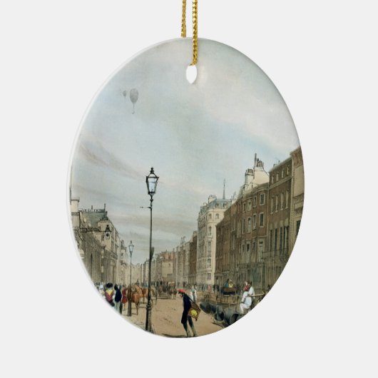 Piccadilly von der Ecke der alten Bondstraße, für Keramik Ornament (Rechts)