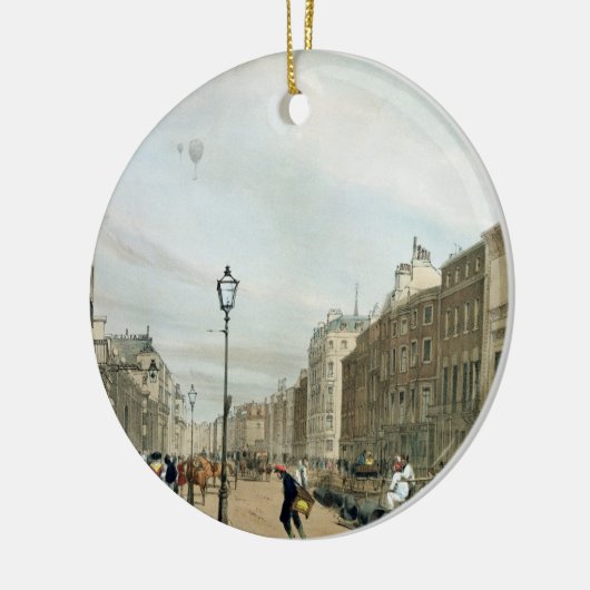 Piccadilly von der Ecke der alten Bondstraße, für Keramik Ornament (Links)