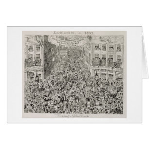 Piccadilly während der großen Ausstellung, 1851