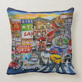 Piccadilly Zirkus Kissen