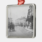 Piccadilly Zirkus Silbernes Ornament (Links)