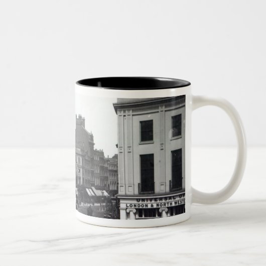 Piccadilly Zirkus Zweifarbige Tasse (Rechts)