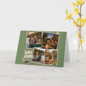 PicCollage Vorlage - Gefaltete Karte 7x5 Querforma (Gelbe Blume)