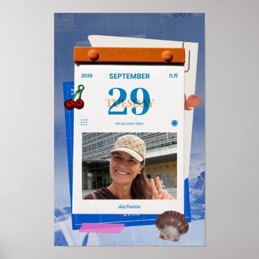 PicCollage Vorlage - Poster 11x17 Hochformat (Vorne)