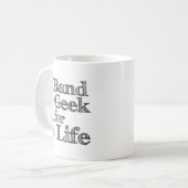 Piccolo Band Geek Kaffeetasse (Vorderseite Links)