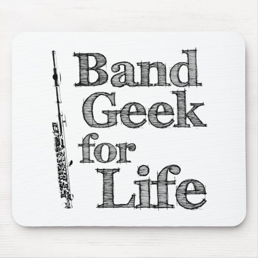 Piccolo Band Geek Mousepad (Vorne)