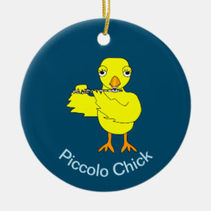 Piccolo Chick Keramik Ornament