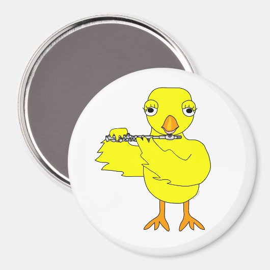 Piccolo Chick Magnet (Vorderseite/Rückseite)