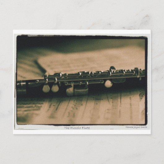 Piccolo Flute 1839 Postkarte (Vorderseite)