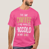 Piccolo Graphic for Coffee Lovers Gift - In My Vei T-Shirt (Vorderseite)