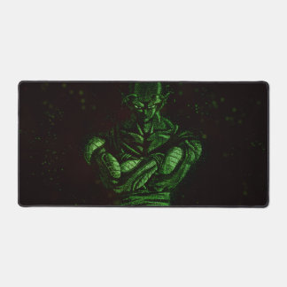 Piccolo Minimalist Namekian Green Desk Mat Schreibtischunterlage