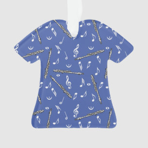 Piccolo Musiknote Pattern Ornament