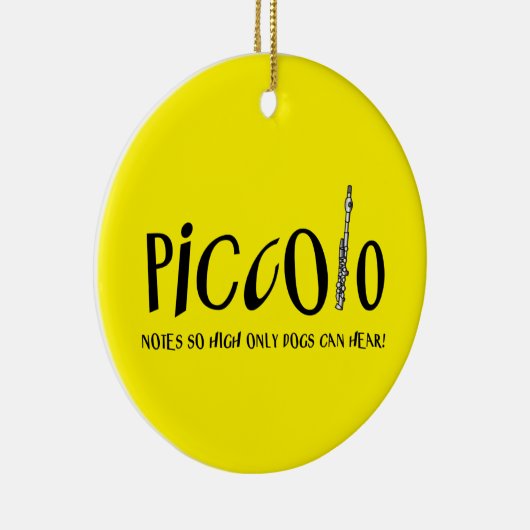 Piccolo Notes so hoch Keramik Ornament (Rechts)