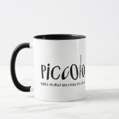 Piccolo Notes so hoch Tasse (Links)