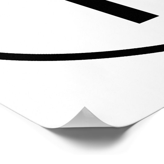 Piccolo Oval Poster (Ecke)