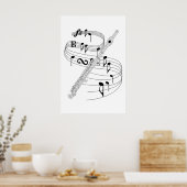 Piccolo Poster (Küche)