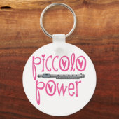 Piccolo Power Pink Schlüsselanhänger (Vorderseite)