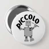 Piccolo Robot Text Button (Vorne & Hinten)