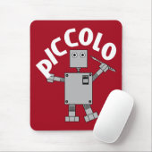 Piccolo Robot Text Mousepad (Mit Mouse)