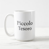 Piccolo Tesoro Chic Baby Shower Keepsake Kaffeetasse (Links)