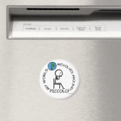 Piccolo - Weltumdrehungen Magnet (In Situ (Geschirrspüler))