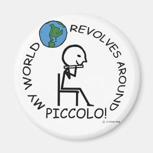 Piccolo - Weltumdrehungen Magnet